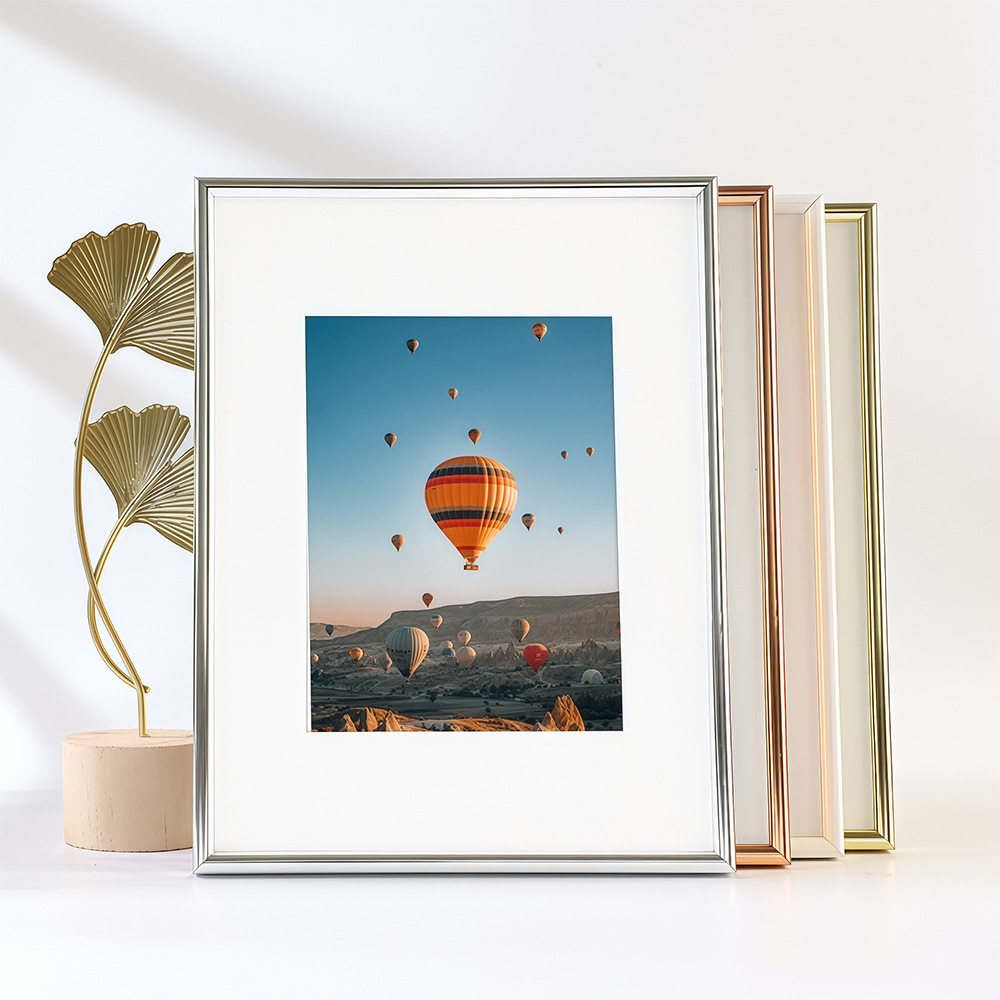 Pvc Photo Frame Metallic Color Customized European, American, Japanese and Korean Hot Style