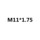 Цинковый метчик Harbin Hashen M3M4M5M6M7M8M9M10M11M2M13M14M15M16M18 mini 51