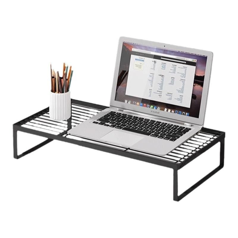 Laptop Stand Dormitory Storage Cooling Barbecue Rack Desktop Elevated Computer Elevated Rack Computer Stand