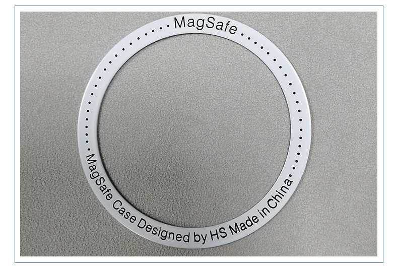 手机无线充配件环形引磁片圆环金属铁片magsafe充电磁吸背贴
