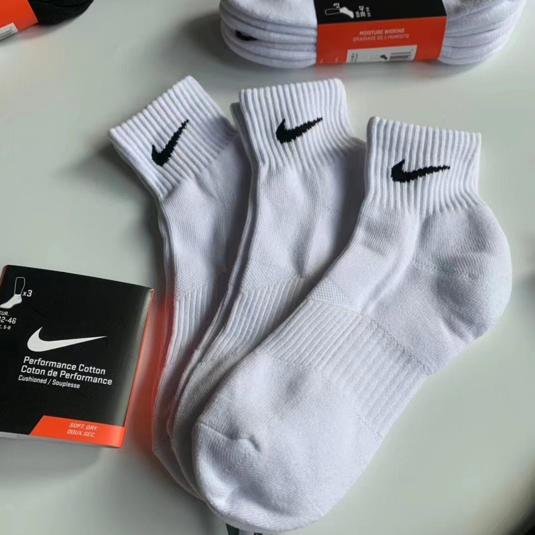 Nike Nike socks elite basketball socks pure cotton deodorant mid-tube socks sports socks men and women can wear running socks