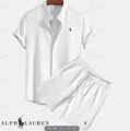 Short sleeve shorts white
