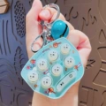 Whack-a-mole on the palm-blue