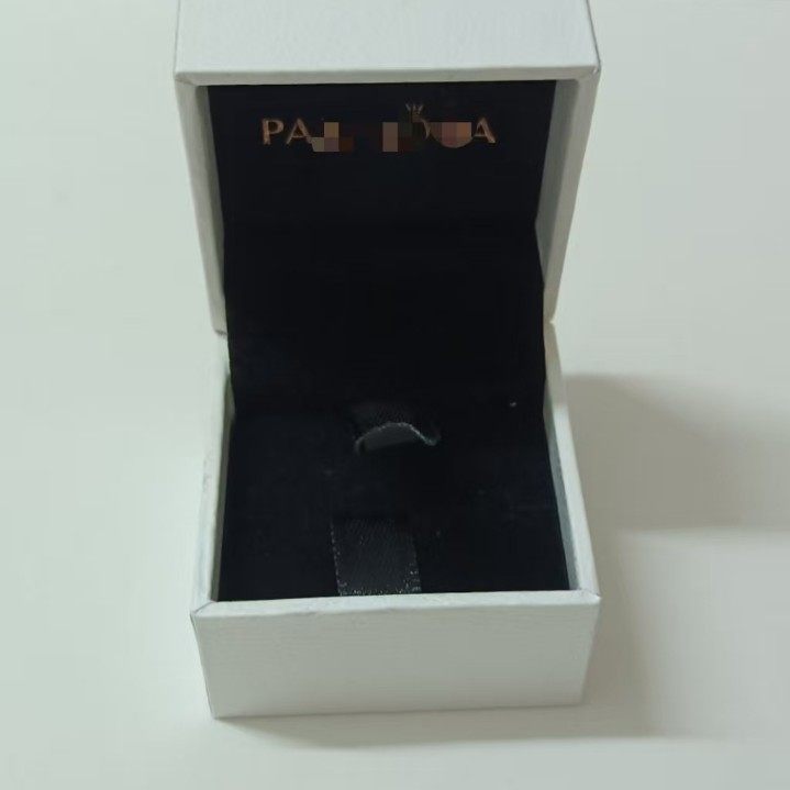 Panjia Dora White Ring Bracelet Necklace High-End Packaging Gift Box