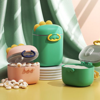 Source Factory Processing Wholesale Customized Baby Milk Powder Box Baby Portable Food Supplement Rice Noodle Box Sealed Piggy Bank