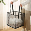 Ch Mesh Dirty Clothes Basket Bathroom Foldableing Laundry Storage Basket Large Capacity Breathable Household Sundry Storage Basket