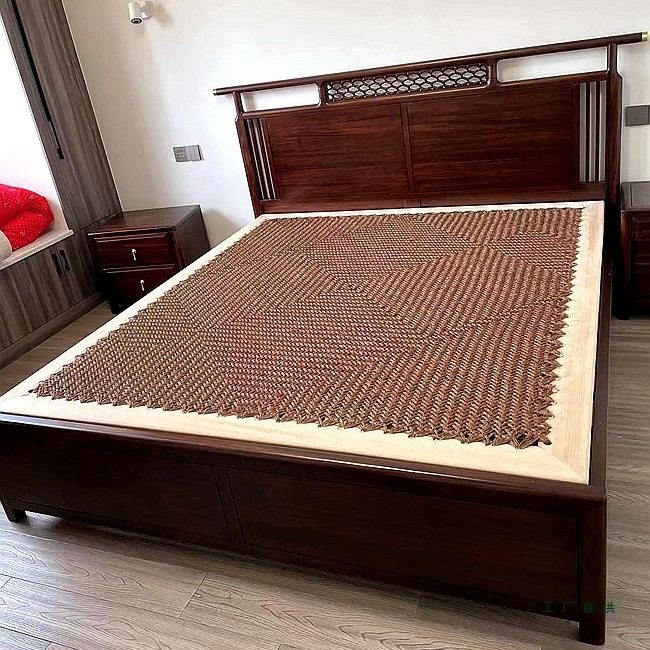 (Beech Wood Hard Version) Brown Stretch Mattress, Brown Rattan Mattress, Palm Stretch Mattress, Hard Mattress, Brown Stretch Mattress, Stretch Mattress