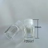 10ml Square Sealed Glass Bottle, Small Square Bottle, Small Medicine Bottle, Powder Bottle, Sealed, Leak-Proof, Corrosion-Resistant Medicine Bottle