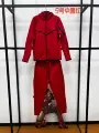 Chinese red suit