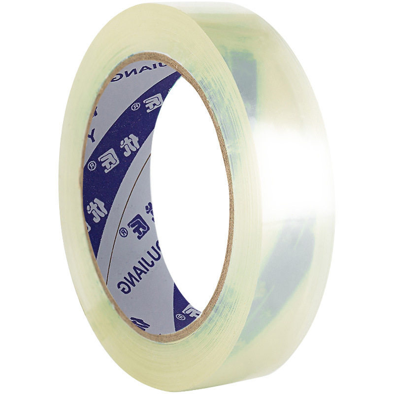 Transparent sealing tape wholesale small fine narrow tape 2.4cm wide 24mm packing bundle small tape