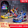 Boys' Sneakers 2024 Spring and Autumn New Ultraman Kidsren's Shoes with Light-Up Shoelaces and Lights for Baby Boys