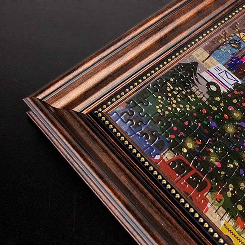 Winter Light Picture Frame Galison Winter Light Christmas Puzzle Frame American Retro Square Photo Frame Wall Hanging Frame