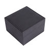 Factory spot wholesale plastic embryo watch box Black single flip watch box jewelry box printable logo watch packaging
