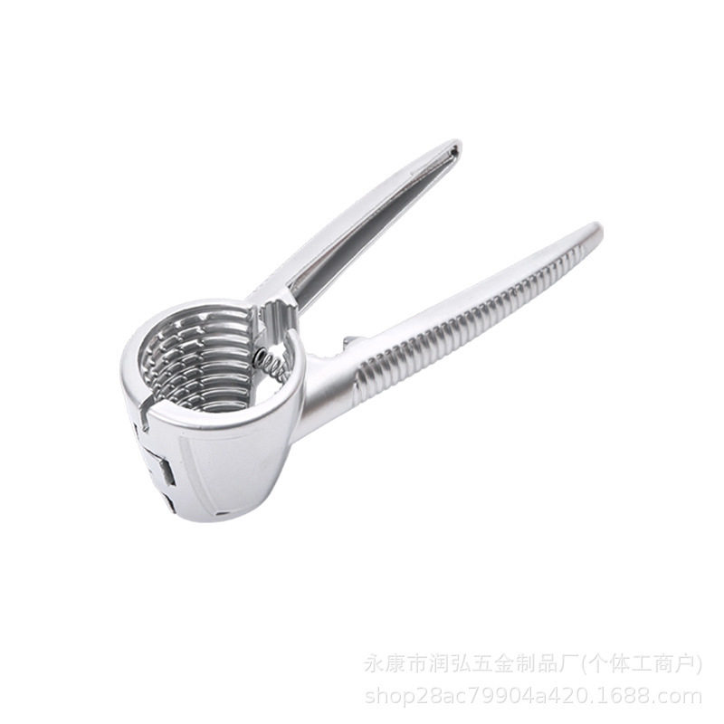 Factory Direct Supply Aluminum Alloy Walnut Clip Sheller Walnut Tool for Peeling Walnuts and Hazelnuts Multifunctional