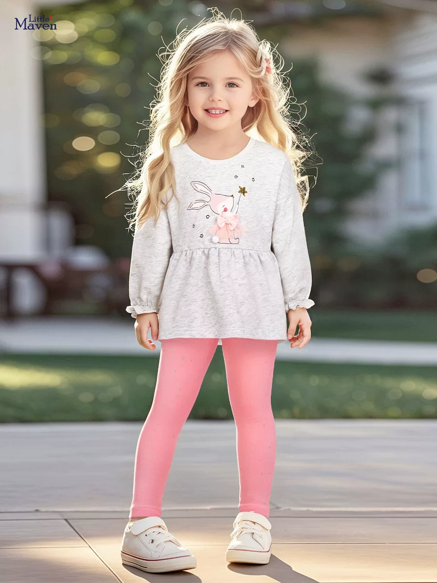 Ensemble fille, tenue enfant mignonne automne, vente en gros vêtements enfants style