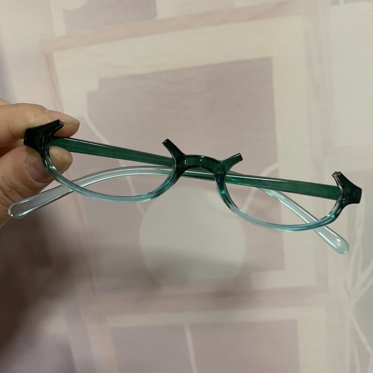 First Sound Exhibition Ghoul God Dailishi Magic Girl Xiao Mei Yan cos Animation Second Dimension Lower Half Frame Glasses Frame