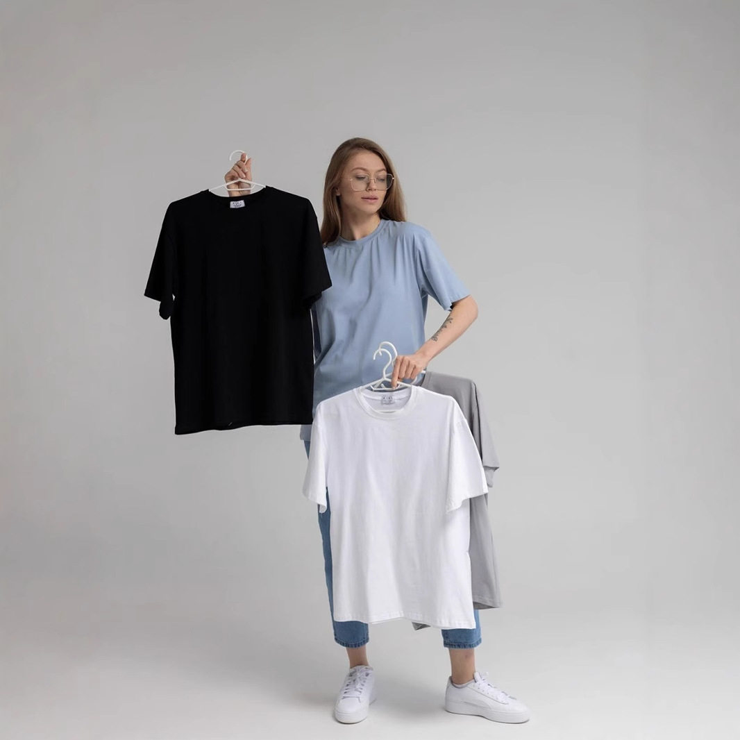 Womens 100 Cotton Solid Color T Shirt Round Neck Short Sleeve Versatile Style Spring Summer Collection Wholesale