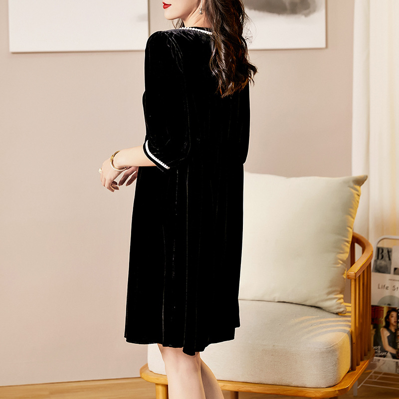 (Mới) Mã B5102 Giá 3050K: Váy Đầm Liền Thân Nữ Shtde Hàng Mùa Xuân Thu Đông Thời Trang Nữ Chất Liệu Lụa Tơ Tằm G06 Sản Phẩm Mới, (Miễn Phí Vận Chuyển Toàn Quốc).