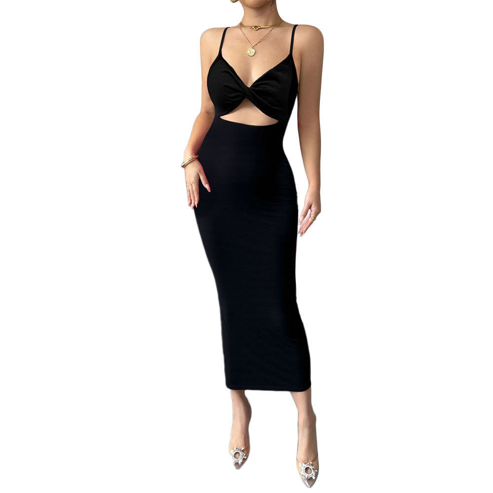Summer Sleeveless Bodycon Dress Elegant Sexy Chic Design Perfect for Parties and Events Wholesale Available
