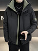 New National Standard 50% down Men's down Jacket 2025 Winter Thickened Warm Loose-Fitting Unisex Hooded Duck down Coat