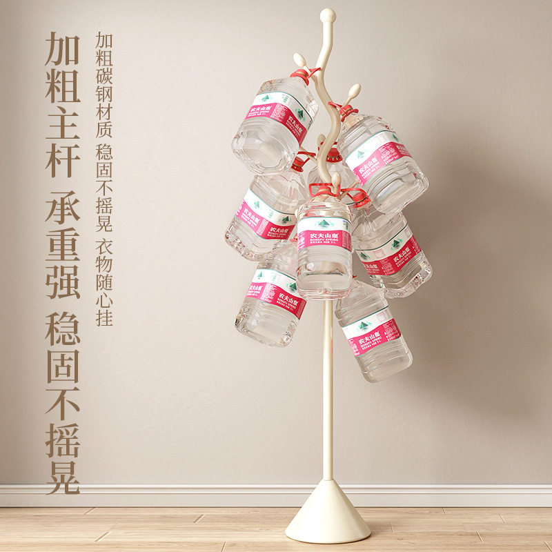 Hanger Floor Bedroom Household Coat Rack Wholesale Vertical Hanger Rod Light Luxury Cream Style Floor Hanger