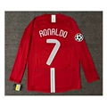 0708 Manchester United home long sleeve custom 7 Champions League chapter
