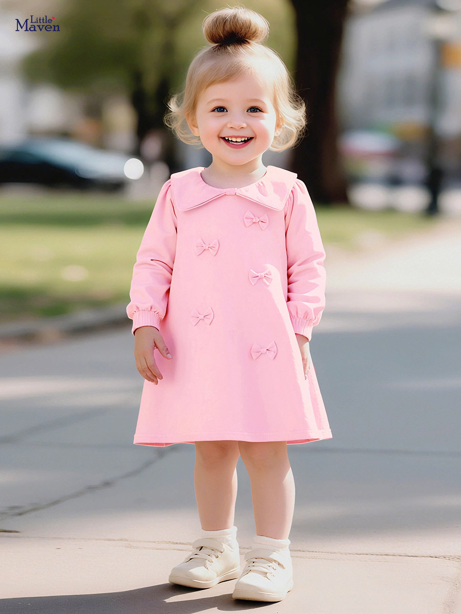 Girls' Dress Wholesale, Autumn [Style] Kids' Princess Dress, Cute Long-sleeve Kids' Dress