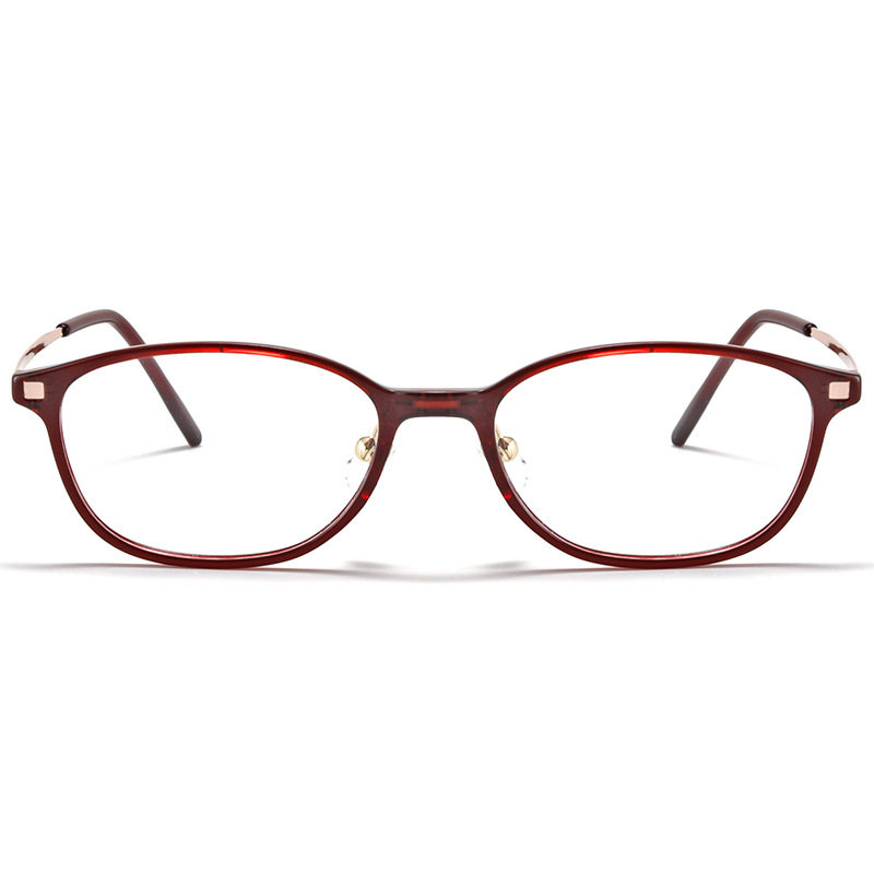 Cold Brown anti-blue light myopia glasses women's small frame can be equipped with height small face plain special anti-fatigue eye frame
