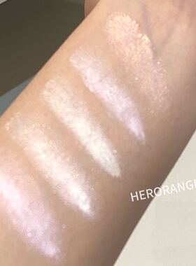 冰激凌高光HERORANGE幻光跃动立体光膏碎钻珠光细闪卧蚕提亮高光