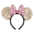 Rose red bow champagne sequins (new summer style)