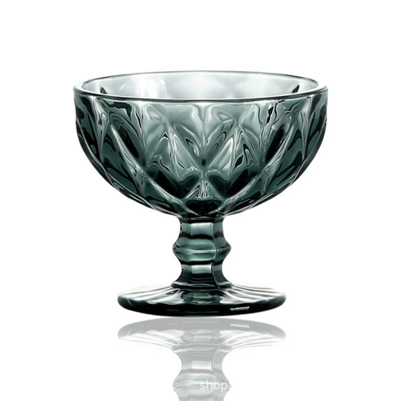 Colorful Original Ice Cream Bowl Cocktail Glass Red Wine Glass Mojito Goblet Juice Glass Champagne Glass