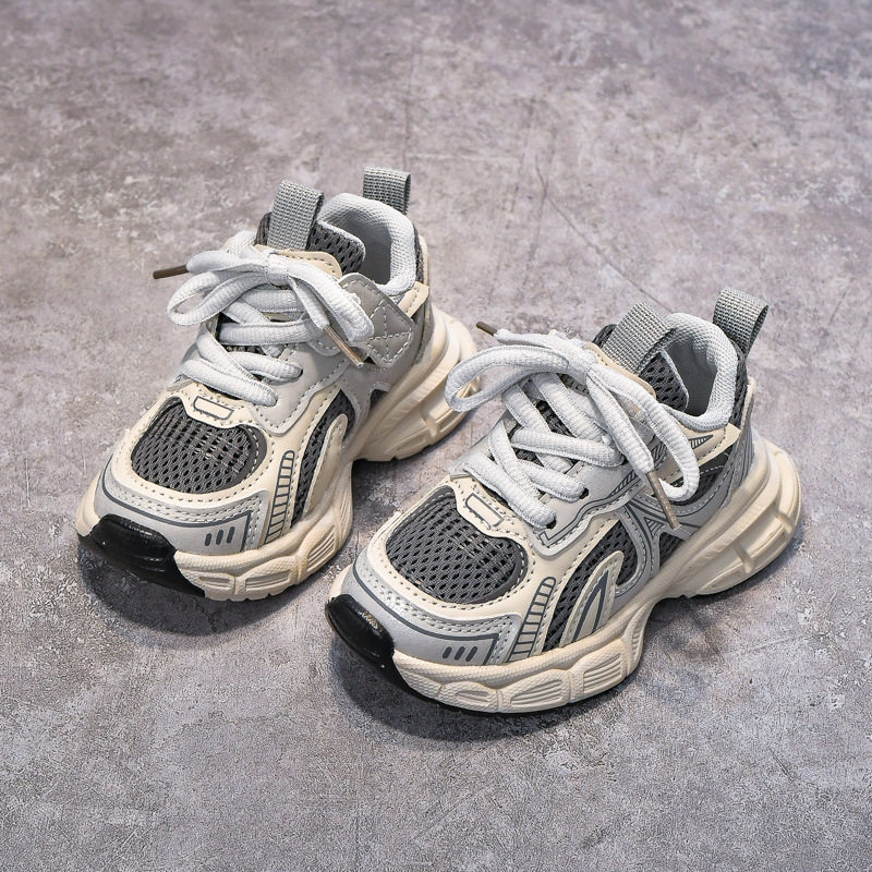 2026 Spring and Autumn New Style Boys' and Girls' Sports Shoes Children's Casual Dad Shoes Running Shoes Cross-Border Hot Sale