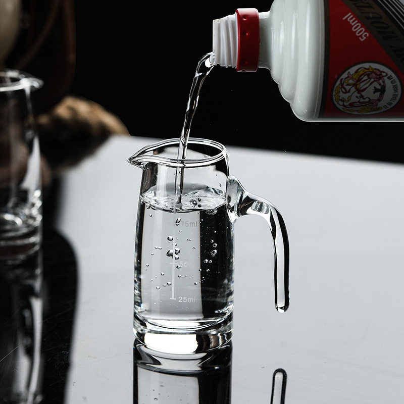 Wholesale 100ml Liquor 7-Branch Liquor Dispenser Household Crystal Liquor Pourer Set Spirit Glasses High Crystal Liquor Set