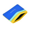 Anti-Theft Multi-Card Slot Card Holder Customized Pu Leather Large-Capacity Id Card Holder Leather Portable Color Matching Card Holder