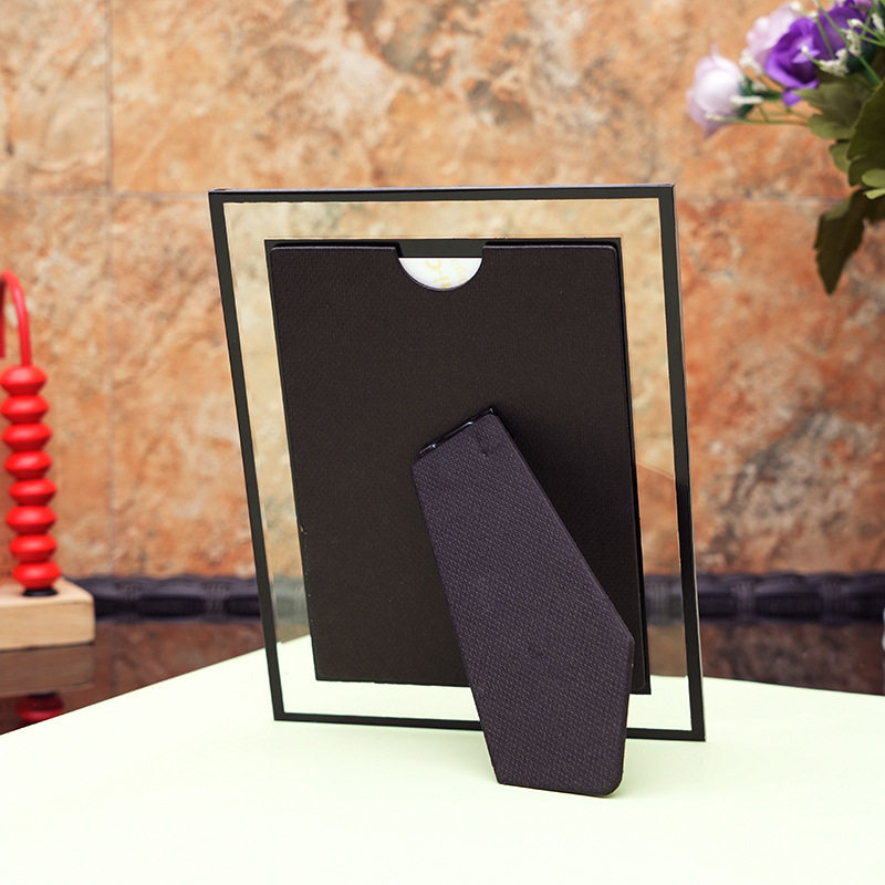 Transparent Glass Photo Frame 7 Inch 5 Inch 6 Inch 8inch 10inch A4 Crystal Display Frame Certificate Frame Children's Ornament Picture Frame