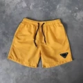 3 points yellow triangle shorts