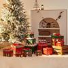 Christmas Decorations Gift Box Ornaments Props Pile Shopping Mall Shop Window Festive Atmosphere Scene Layout