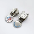 Silver no. 10 resin slider (1 upper and lower) p6-65
