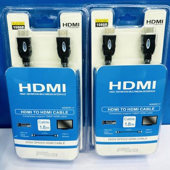 Manufacturer Wholesale Ps3 HDMI High-Definition Data Cable with High-Frequency Vacuum Packaging, 1.8m High-Definition HDMI Video Cable