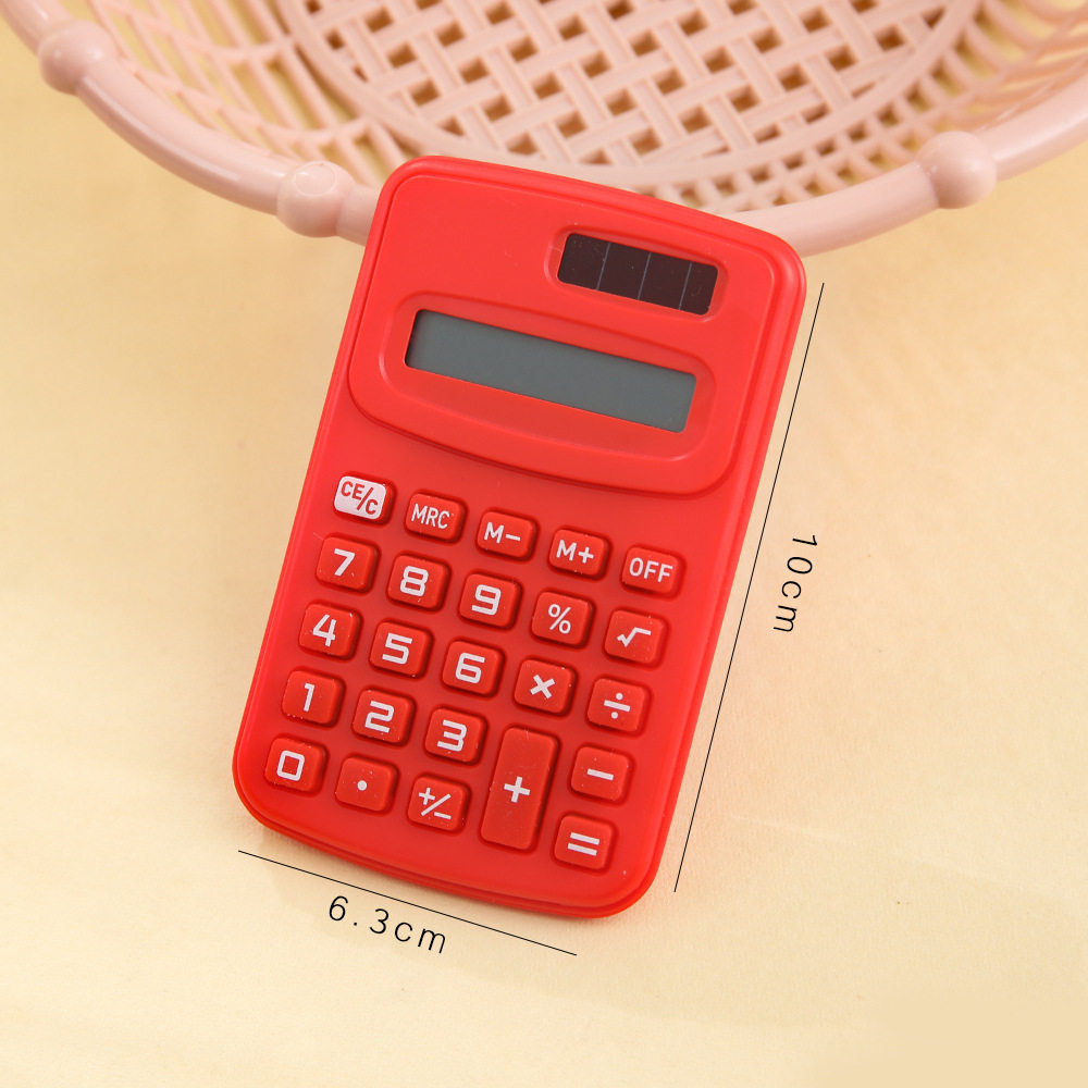 简约迷你高颜值计算器学生文具办公专用计算器小型便携计算机批发