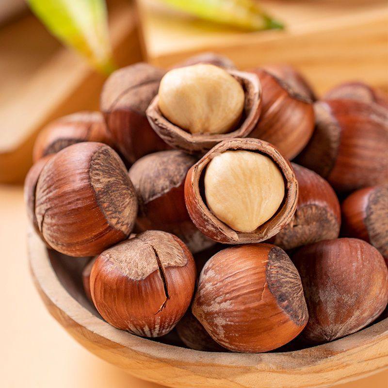 New Arrival Hazelnut Northeast Thin-Skinned Fried Milk Flavor Wholesale Price Canned 500g Nuts and Dried Fruit Snacks Specialty 250g