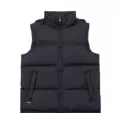 Black down vest