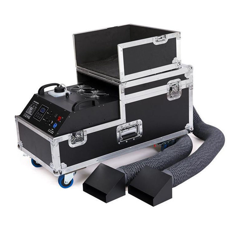 2000w/3000W high-power water mist machine stage double-tube spray machine wedding atmosphere large special effects dry ice fog machine