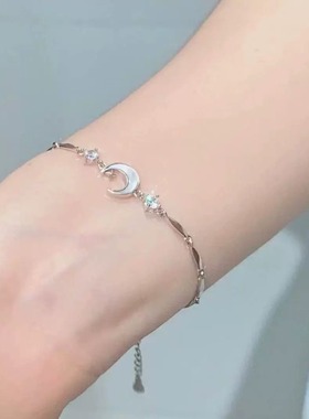 粉色锆石手链樱花甜美学生手饰