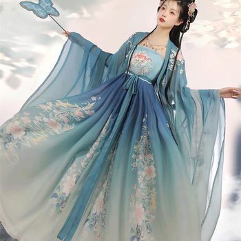 Tang Cheko skirt Hanfu women's chest skirt Daily improved ancient costume women's pleated skirt 2023 new Chinese style
