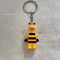 Keychain bee girl