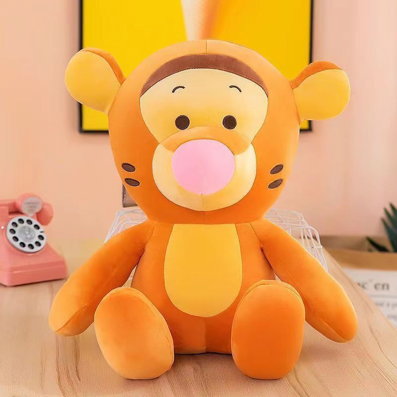 40厘米12寸大号毛绒玩具地推礼品娃娃婚礼互动公仔玩具活动定logo