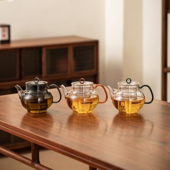 Glass teapot household tea water separation pot 2024 new electric ceramic stove tea maker high temperature resistant scented tea cup