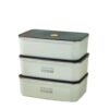 Rectangular Fresh-keeping Box Plastic Kitchen Supplies Large Capacity Dry Fruit and Vegetable Sealed Box Japanese Refrigerator Storage Box
