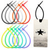 Card tag hanging rope tie clothing toy accessories silicone lanyard data cable storage finishing winder